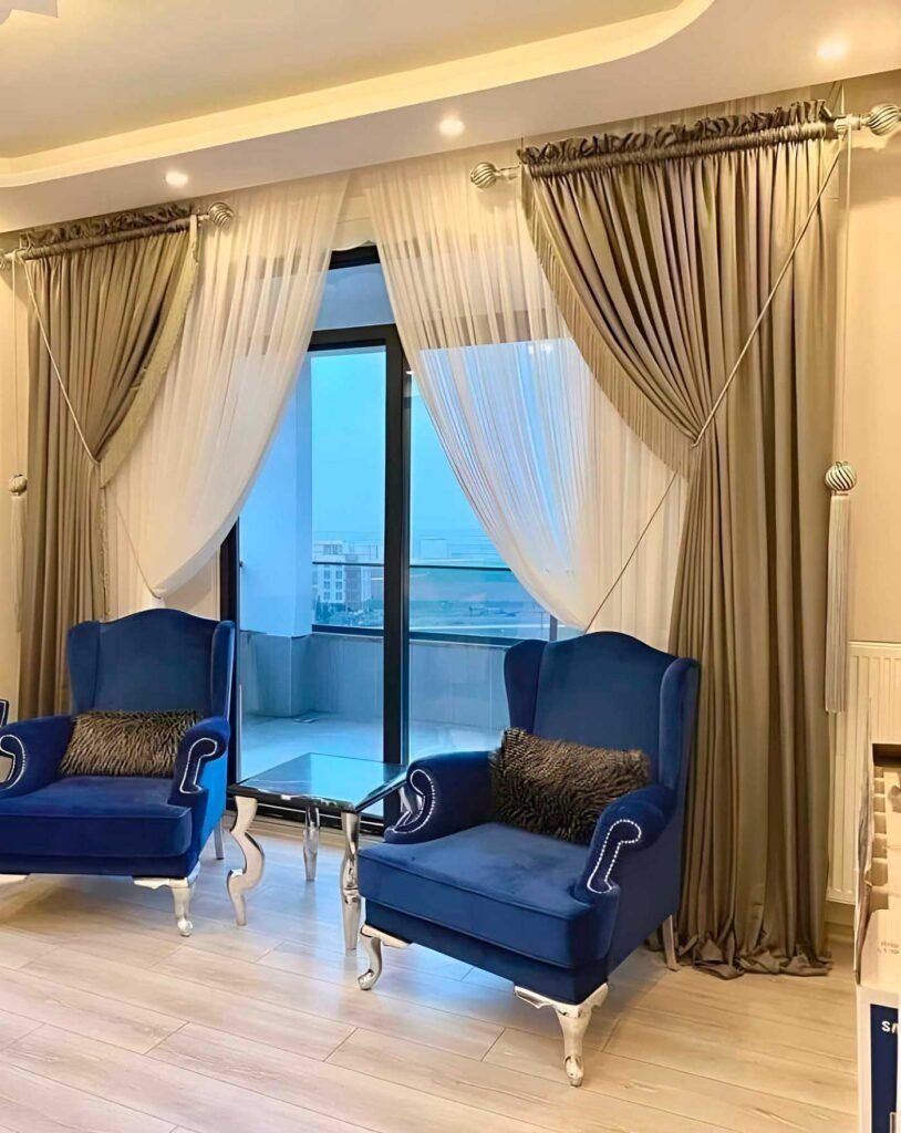 Curtains and blackout curtains